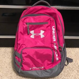Pink Under Armour Backpack
